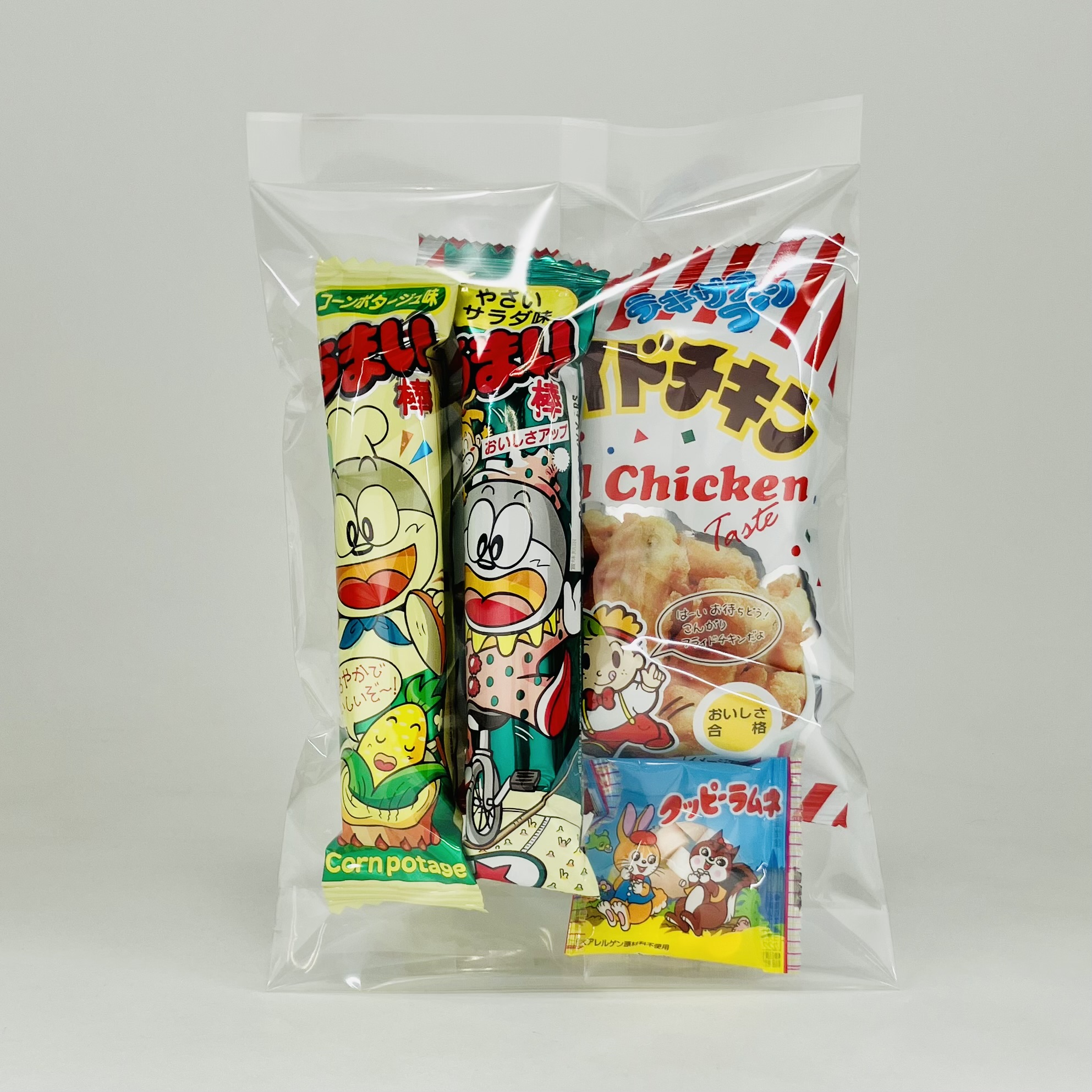 100円お菓子袋詰め